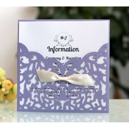 Pocket Invitation Latest Invitation Card Wedding Supplies Holiday Greeting Card Wholesale